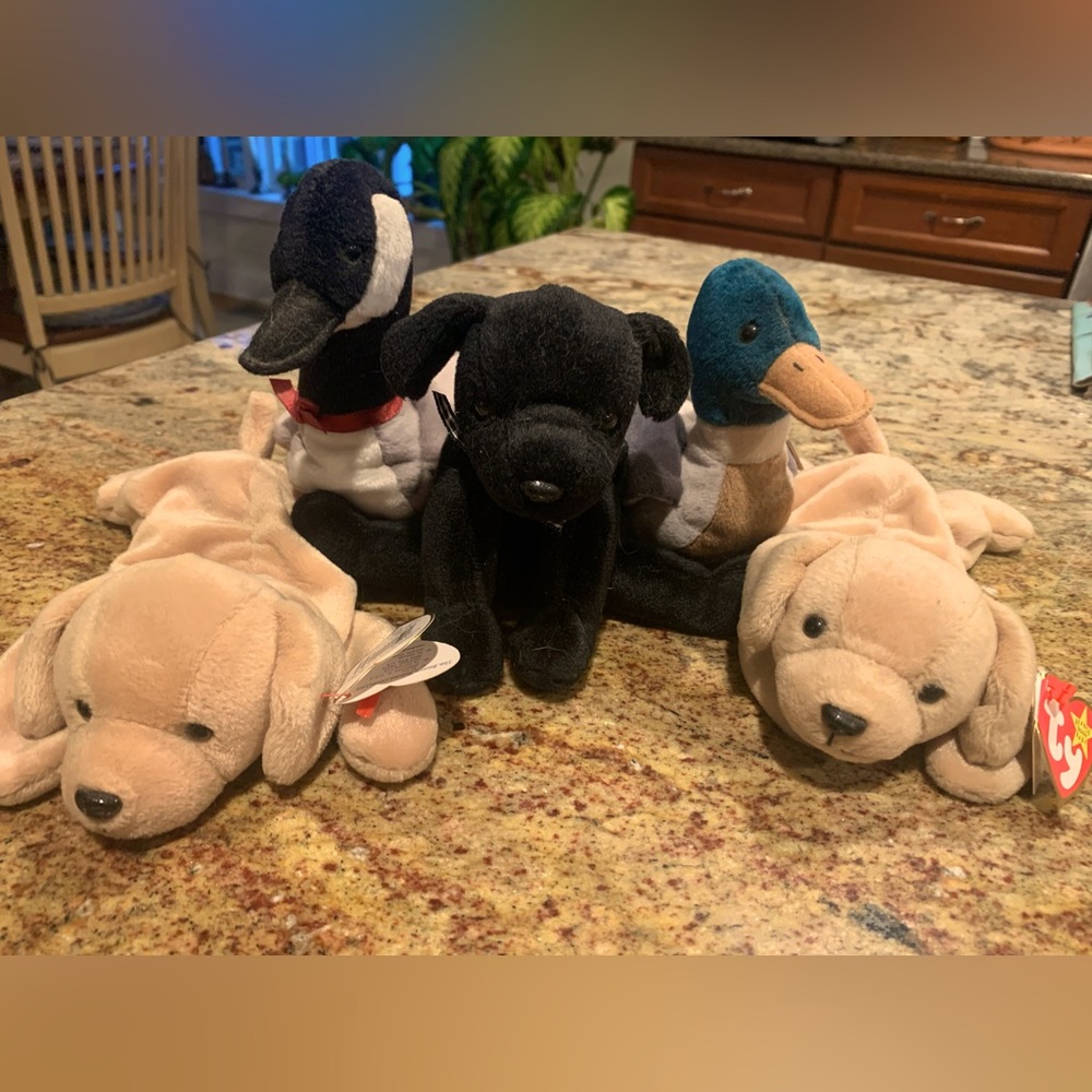 Labrador retriever lover Beanie Baby Bundle